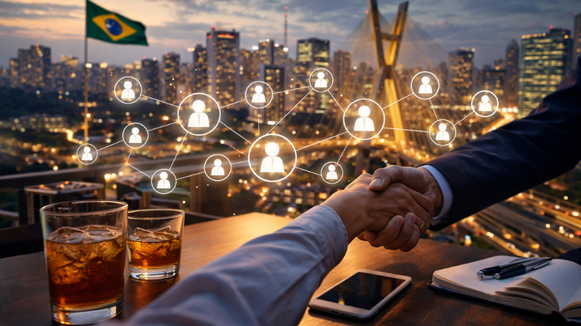 Empreendedorismo fortalecido por networking estratégico, analisa Vitor Barreto Moreira.